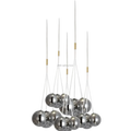 DecorBites™ Glass Ball Chandelier - Nordic Modern Designer LED Pendant Lights for Home Decor