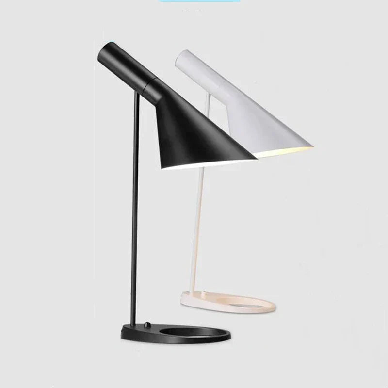 DecorBites™ Industrial Iron Table Lamp for Bedroom Decor and Lighting
