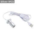 DecorBites™ LED Spotlight 1W/3W DC5V Cabinet Shelf Showcase Ceiling Lights Switch