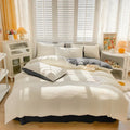 DecorBites™ Bubble Yarn Duvet Cover Set - Soft & Skin-friendly Bedding with Pillowcase