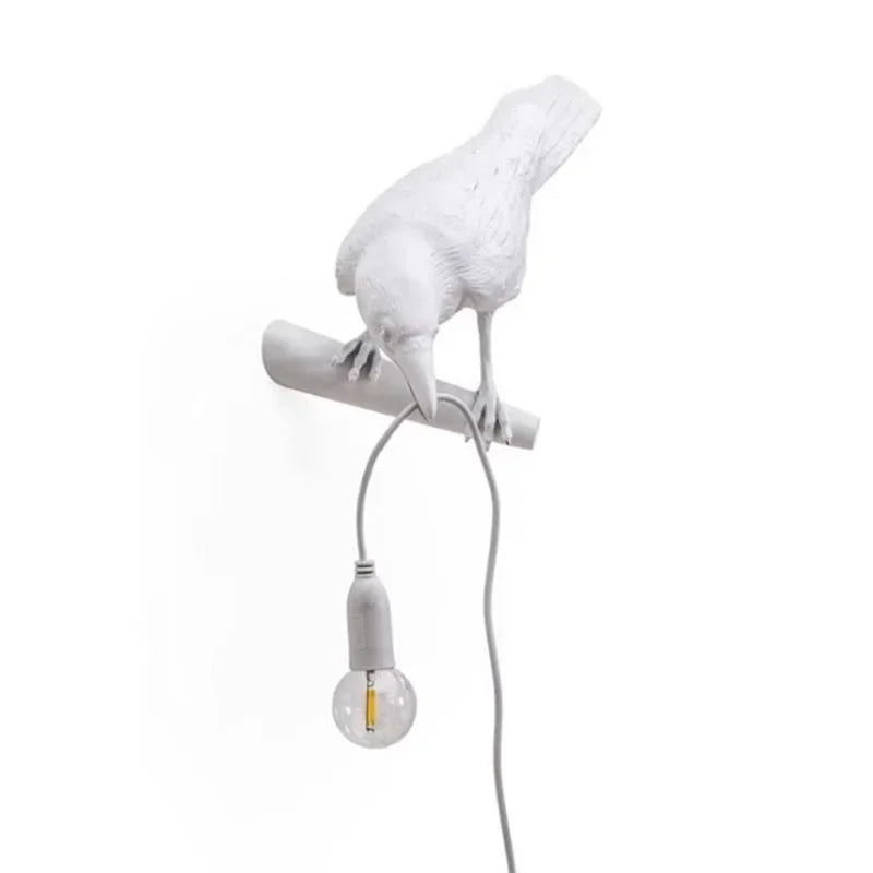 DecorBites™ Lively Bird Resin Table Lamp - Home Decor Lighting for Bedroom, Living Room
