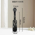 DecorBites™ Leopard Print Glass Vase: Stylish Terrarium & Home Decor Accessory