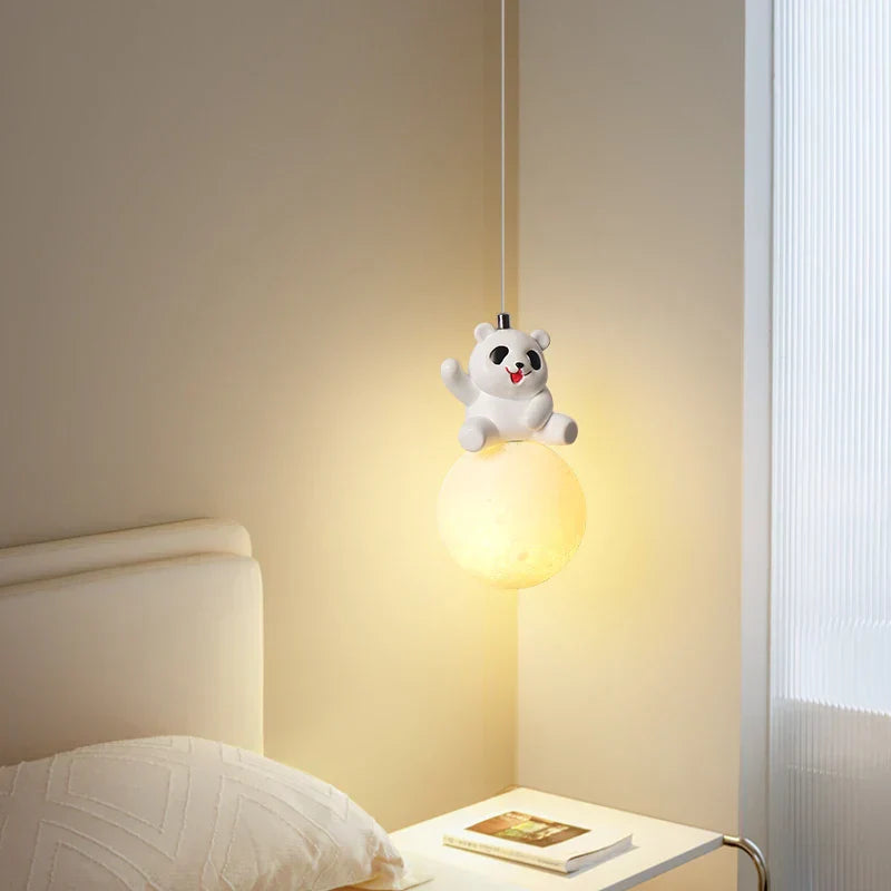 DecorBites™ Bear Bedroom Wall Lamp: Modern Chandelier for Home Decor and Indoor Lighting