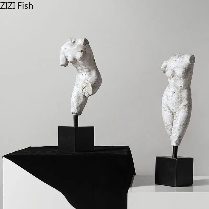 DecorBites™ Body Art Resin Sculpture Decor Ornaments