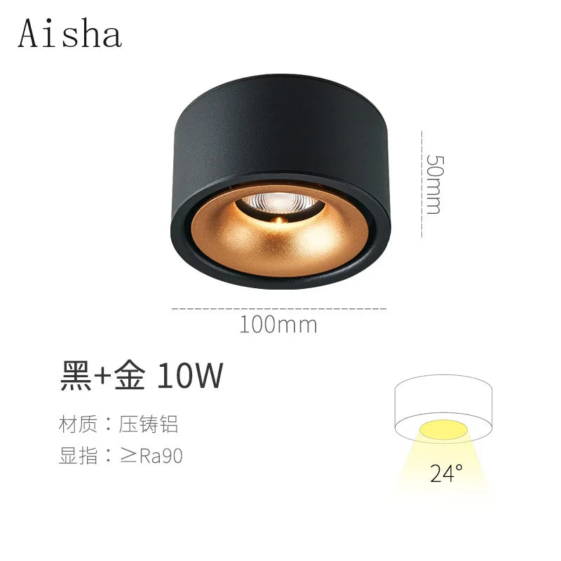 DecorBites™ LED Aluminum Spotlight Ceiling Lamp for Living Room Dining Room Lighting