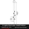 DecorBites™ LED Staircase Chandeliers: Modern Luxury Lighting for Living Room, Restaurant, or Duplex Attic