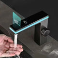 DecorBites™ LED Temperature Display Basin Faucet with LCD Screen, Cold Hot Mixer Sink Tap