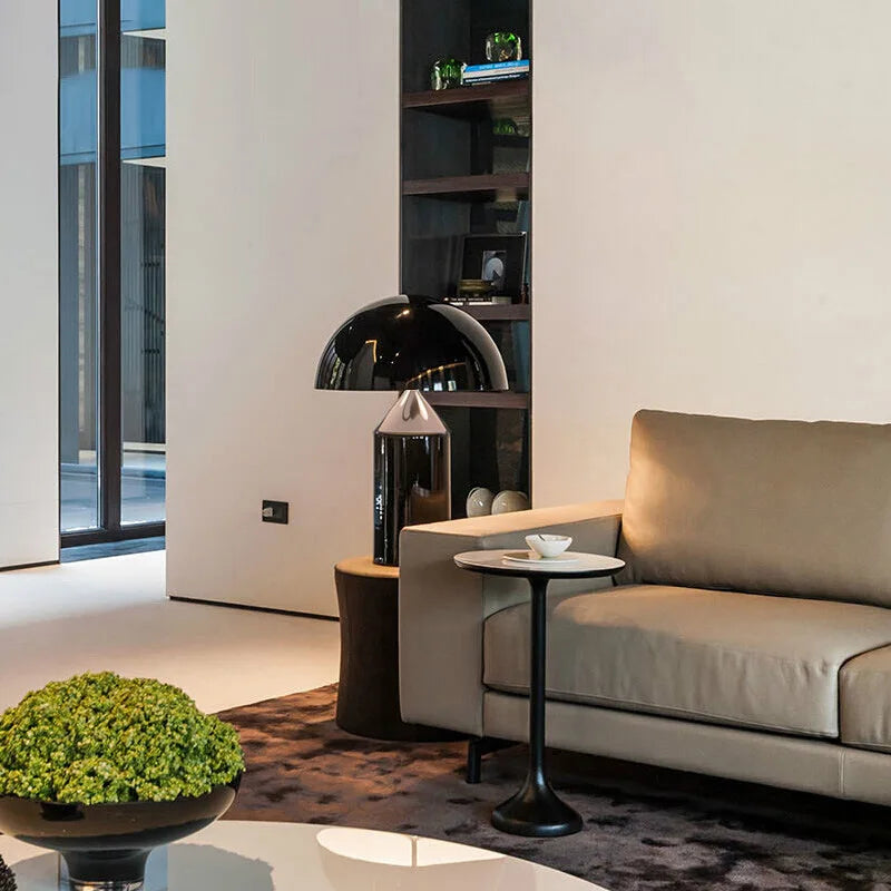 DecorBites™ LED Mushroom Table Lamp: Stylish Metal Desk Light for Living Room, Bedroom, or Dining Area