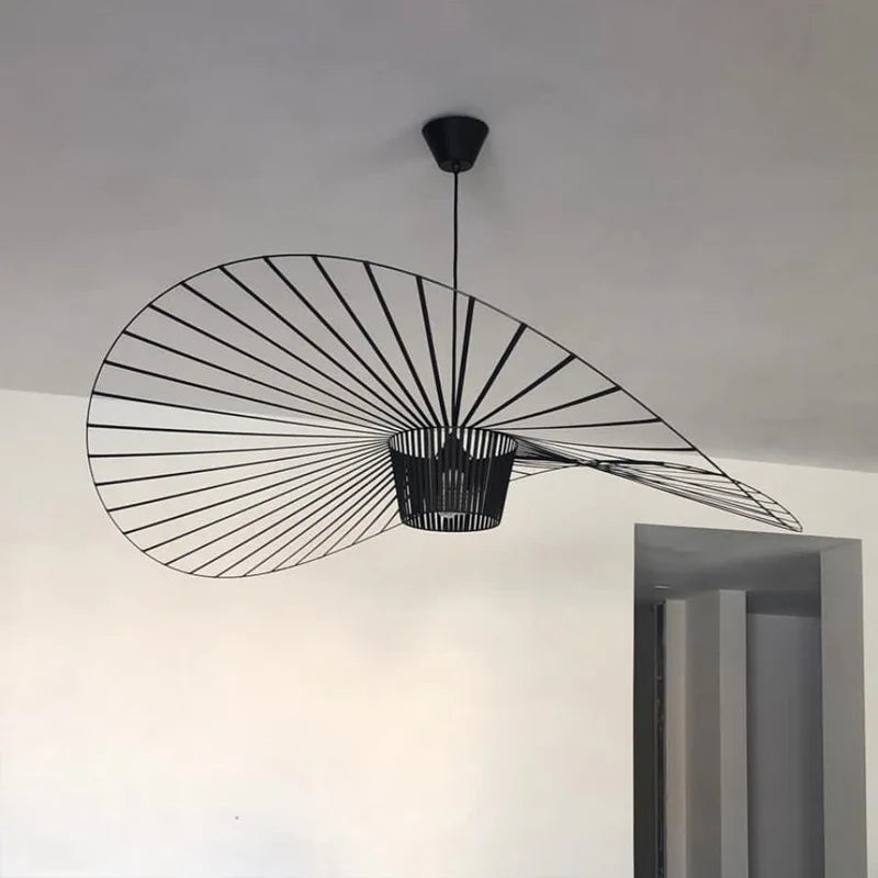 DecorBites™ Industrial Art Hat LED Chandelier for Living Dining Room Pendant Lights