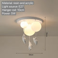 DecorBites™ Bear Pendant Light: Kids Bedroom Chandelier LED Balloon Ceiling Lamp