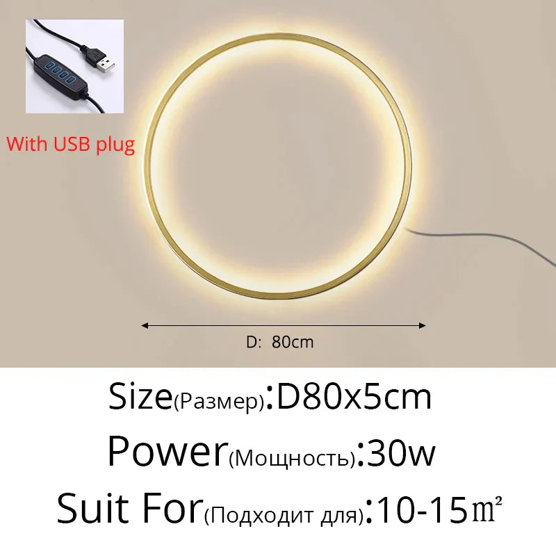 DecorBites™ Elegant Round Wall Sconces for Home Indoor Lighting