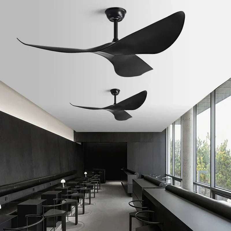 DecorBites™ 52 Inch DC Ceiling Fan with Remote Control for Living Room and Office