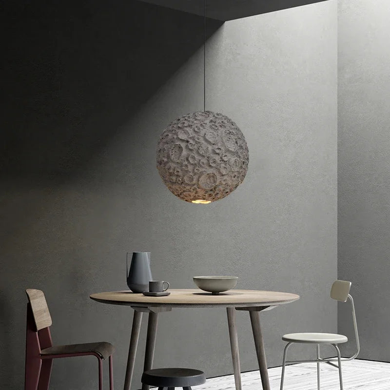 DecorBites™ Grey Wabi Sabi Chandelier for Living Room, Dining, & Coffee Store
