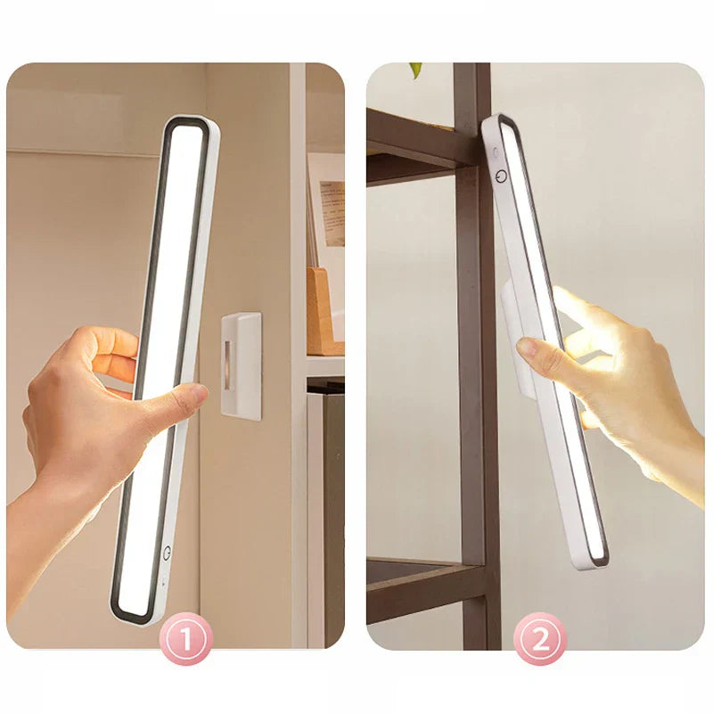 DecorBites™ LED Magnetic Desk Lamp Stepless Dimming Cabinet Closet Table Lamp