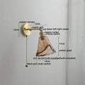 DecorBites™ Ceramic Copper LED Wall Light with Pull Chain Switch for Modern Nordic Home Decor