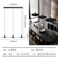 DecorBites™ Black Solid Wood Saucer Pendant Lights, LED GU10, Minimalist Design