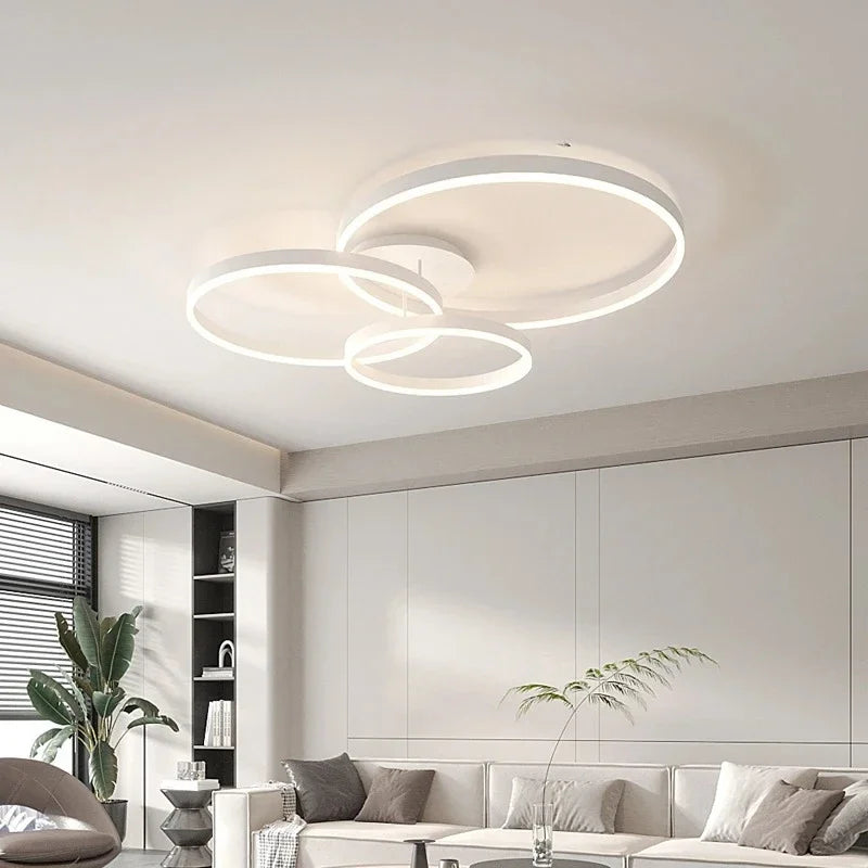DecorBites™ LED Chandelier Modern Style Ceiling Lamp Bedroom Dining Room Light