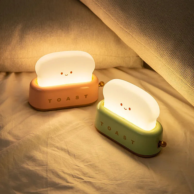 DecorBites™ Bread Maker Night Light USB Chargeable Table Lamp