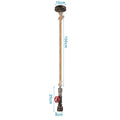 DecorBites™ Iron Pipe Pendant Lamp Retro Loft Hanging Light