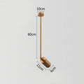 DecorBites™ Gold Long Arm Ceiling Pendant with Rotating LED Spotlights
