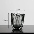 DecorBites™ Glass Vase Hydroponics Desk Decoration Floral Arrangement Room Decor