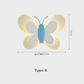 DecorBites™ Butterfly LED Wall Lamp for Children's Room, Nordic Style Bedside Light