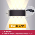 DecorBites™ LED Outdoor Garden Wall Light Waterproof Decor Porch Lamp Fixture