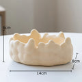 "DecorBites™ Ceramic Bubble Clouds Ashtray for Home & Office Smoking Accessories"