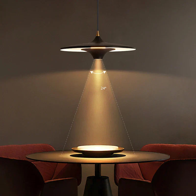 DecorBites™ LED Flying Saucer Pendant Lights for Living Room Dining Bedroom Indoor Lighting