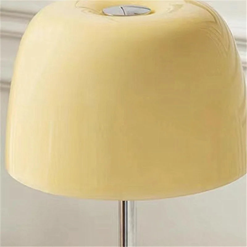 DecorBites™ Lumiere Piccola Chrome Table Lamp Simple Bedroom Bedside Coffee Tables LED Light