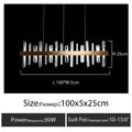 DecorBites™ K9 Luxury Pendant Chandelier: Elegant Indoor LED Lighting for Kitchen, Living Room & Bedroom.