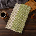 DecorBites™ Bamboo Sushi Rolling Mat Set for DIY Onigiri & Japanese Sushi Making