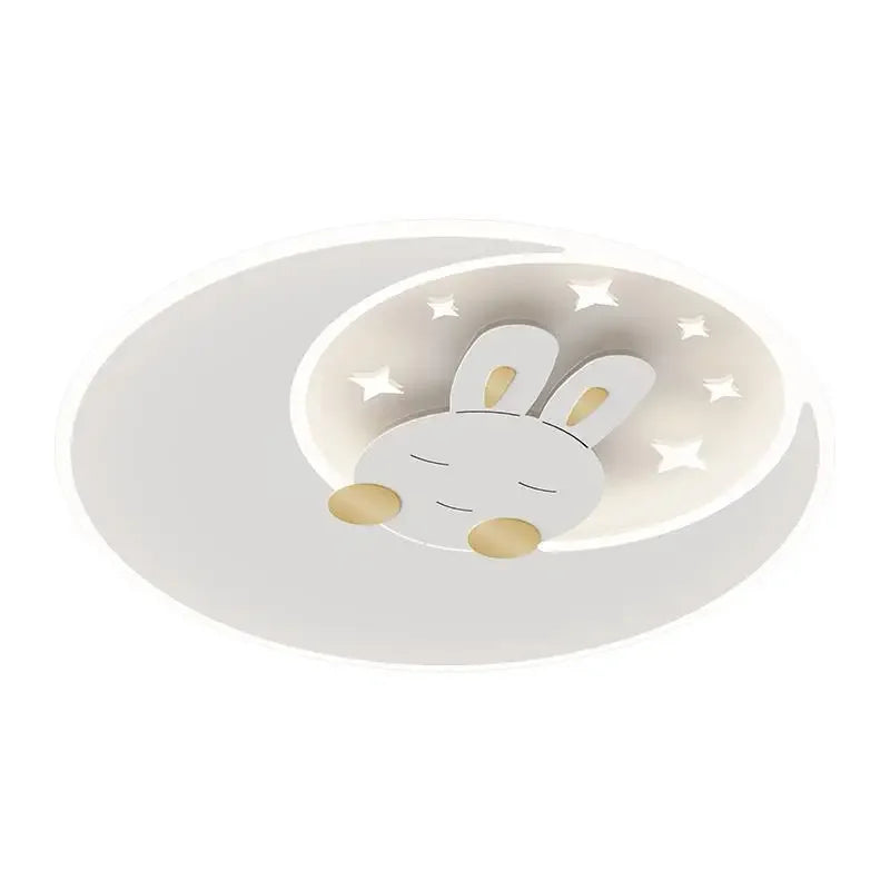 DecorBites™ Cartoon Elephant Rabbit Ceiling Light for Kid's Room