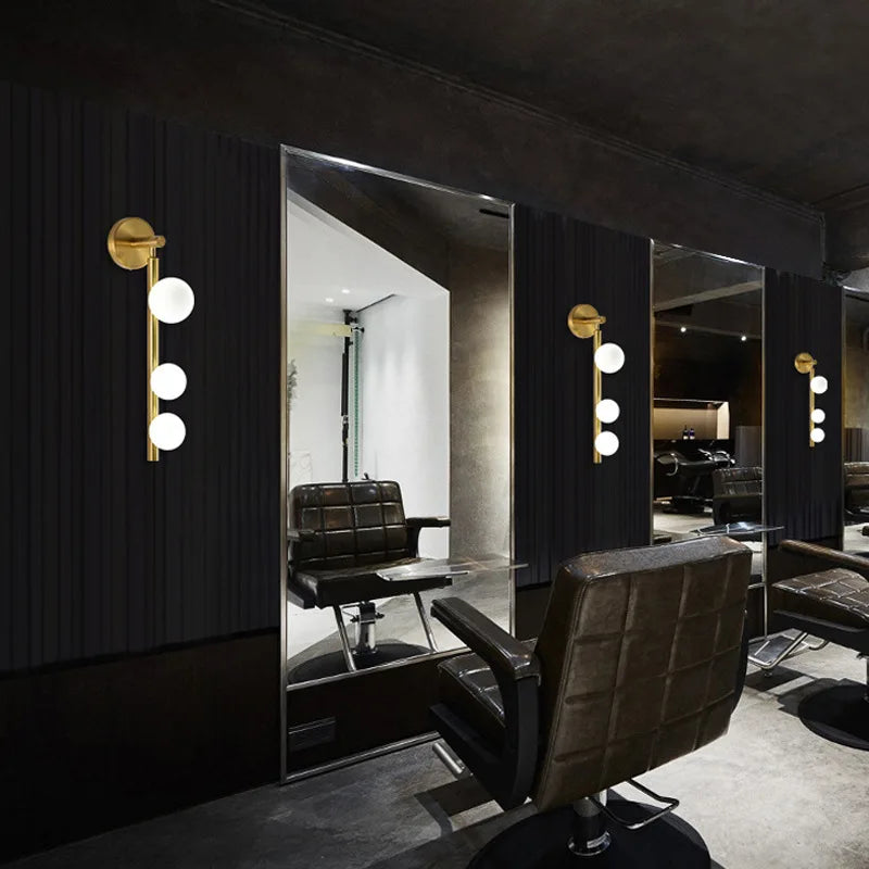 DecorBites™ Elegant Mirror Headlight Wall Lamp for Luxury Living Spaces