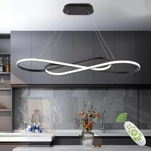 DecorBites™ LED Chandelier Dining Kitchen Living Room Electroplated Upholstery Light