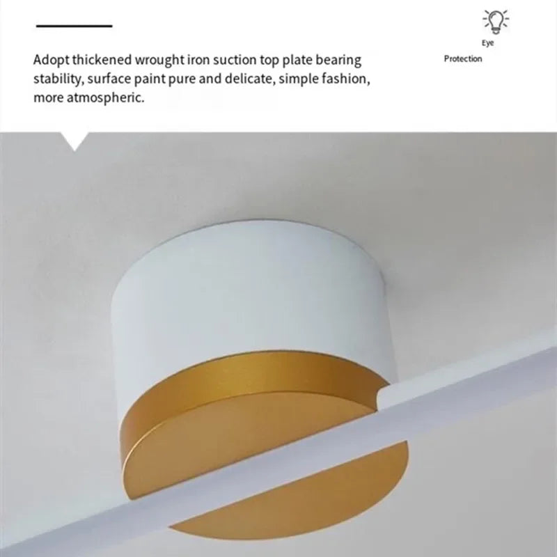 DecorBites™ LED Strip Ceiling Light: Modern, Simple, Stylish Indoor Lighting for Home, Bedroom, Hallway