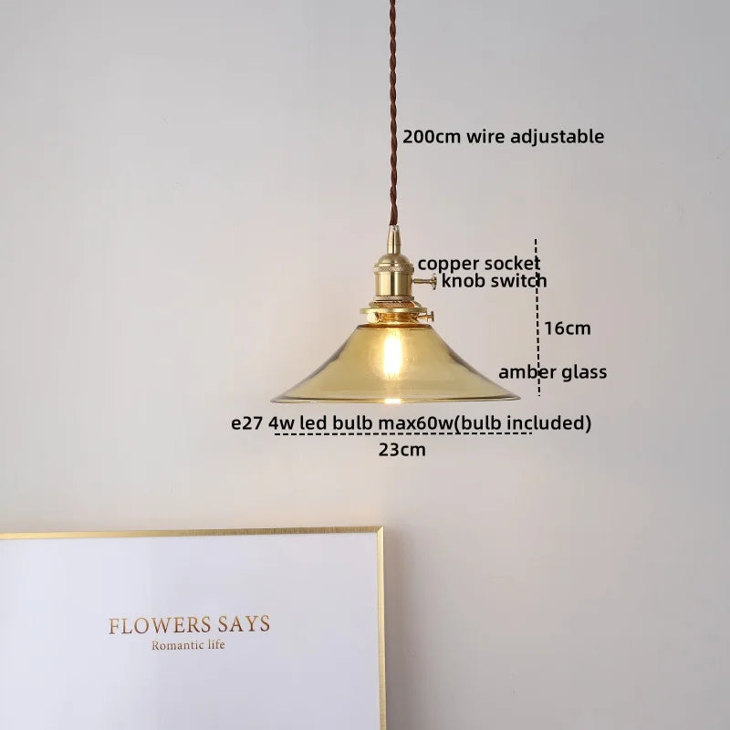 DecorBites™ LED Hanging Lamp Modern Style Nordic Pendant Lights Fixtures for Bedroom Living Room