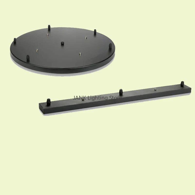 DecorBites™ Ceiling Mount Canopy Plate for Multi-Head Pendant Chandeliers