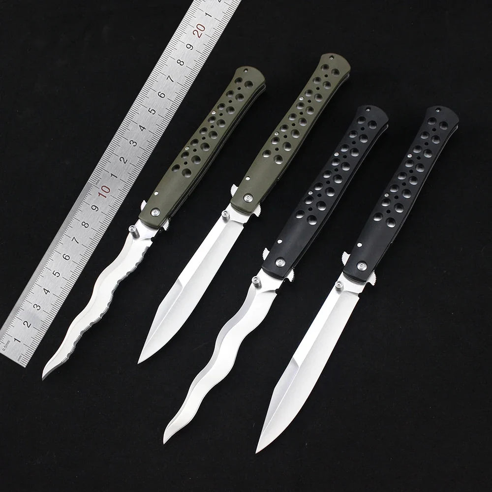 Folding Knife TI LITE Flipper Knife S35VN Blade Outdoor Professional Military Tactical Hunting Survival Self defense Knives Tool