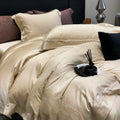 DecorBites™ 1000TC Lyocell Cotton Jacquard Luxury Bedding Set with Soft Silky Feel