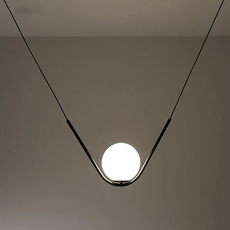 DecorBites™ Golden Black Perle Trio Pendant - Metal G9 LED Linear Dining Light