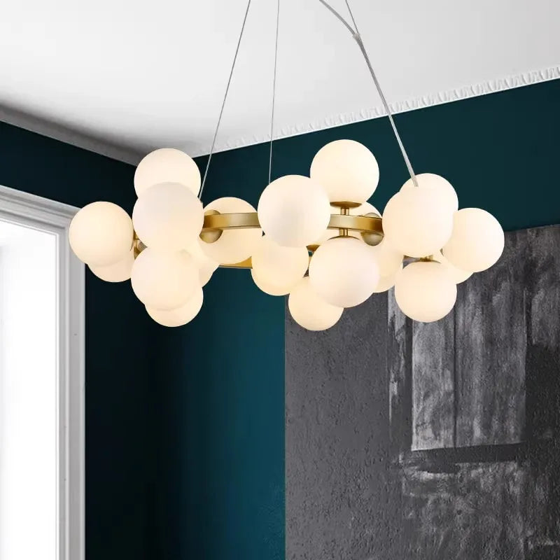DecorBites™ LED Pendant Light Chandeliers for Modern Home Decor Living Room Dining Room Lighting