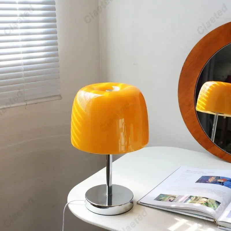 DecorBites™ Bauhaus Retro Table Lamp for Living Room, Bedroom, and Dining Room