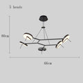 DecorBites™ Black Telescopic Wall Lamp with Adjustable Arm for Living Room and Bedroom