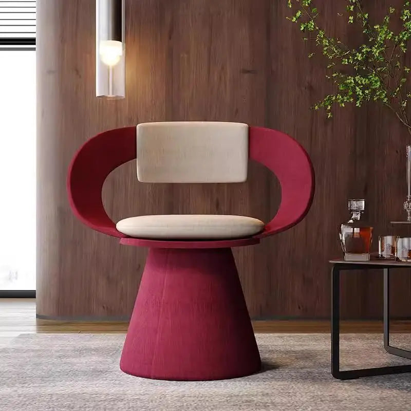 DecorBites™ Elegant Rotating Chair - Modern Dressing Stool for Bedroom Makeup