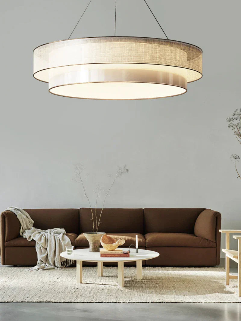 DecorBites™ Contemporary LED Round Pendant Light for Home Decor