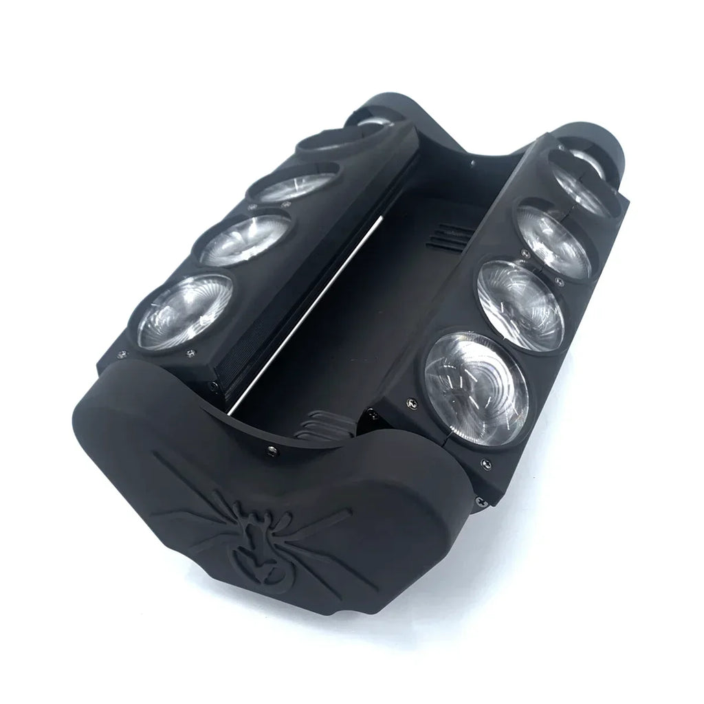 DecorBites™ 8x15W RGBW Spider Moving Head Light - DJ Party Beam Lighting