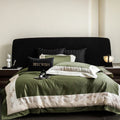 DecorBites™ Luxe Egyptian Cotton Bedding Set - Full Queen King Duvet Cover Flat Sheet Pillowcases