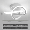 DecorBites™ LED Ceiling Lights: Modern Shade for Home & Living Room Lighting