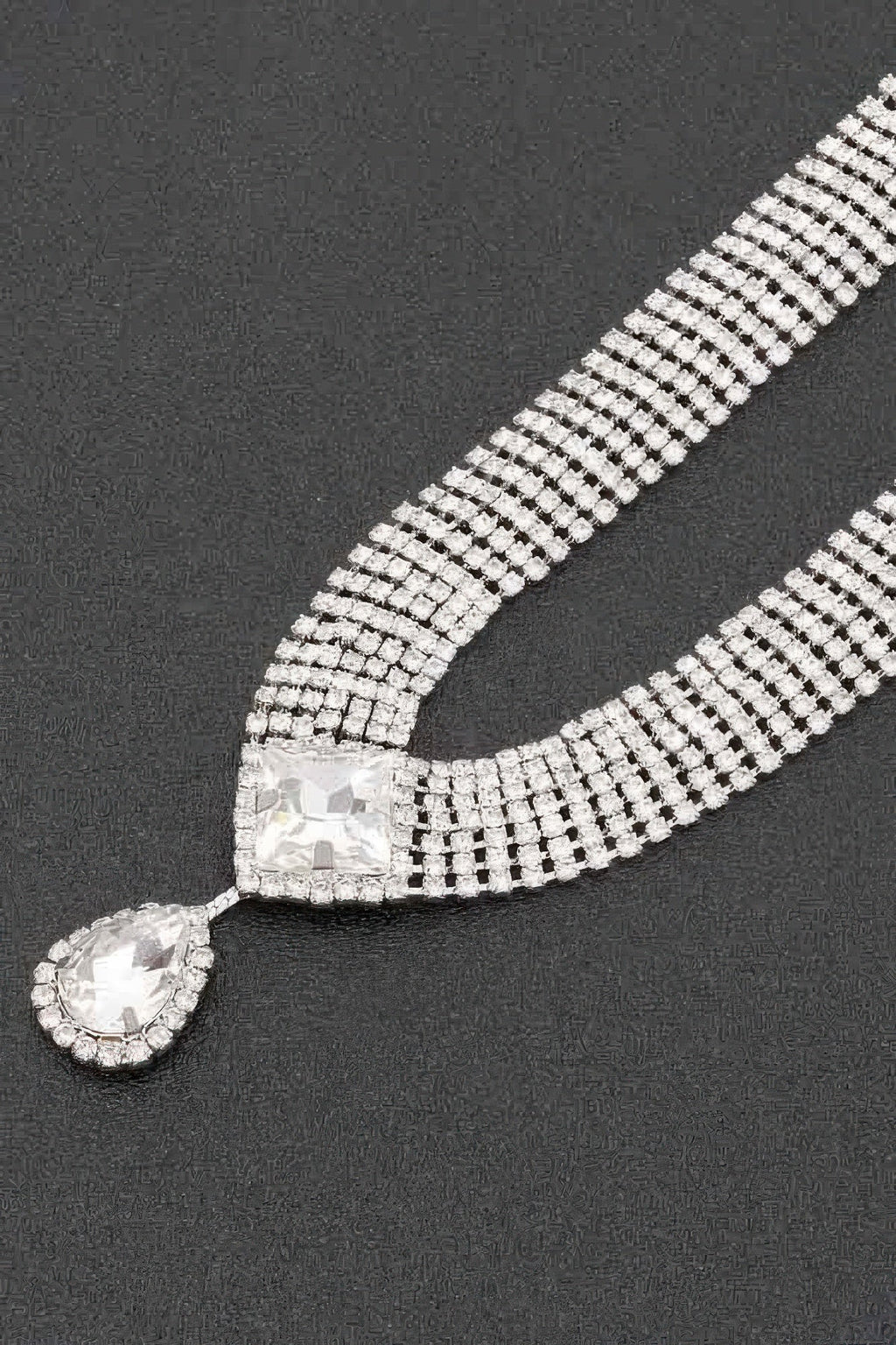 Rhinestone Necklace Set